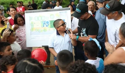 El Alcalde de Barranquilla, Alex Char.