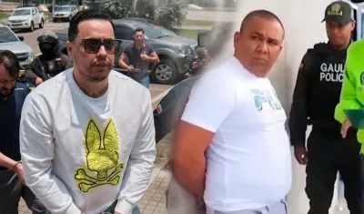 Jorge Eliécer Díaz Collazos, alias 'Castor'; y 'El Negro Ober'. 