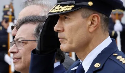 Comandante de la Fuerza Aeroespacial Colombiana (FAC), general Luis Carlos Córdoba.