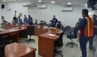 Sesión del Concejo de Barranquilla.