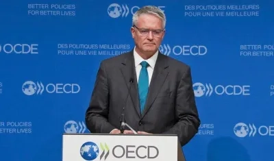 El secretario general de la OCDE, Matthias Cormann.