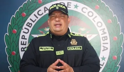 Teniente Coronel Belkin Villareal, Subcomandante (E) de la Policía Metropolitana de Barranquilla.