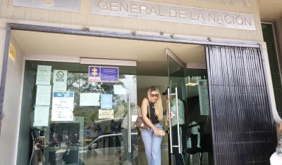 Day Vásquez en la Fiscalía