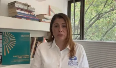 Iris Marín Ortiz, defensora del Pueblo. 