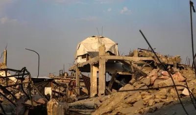 Destrucción en Gaza 