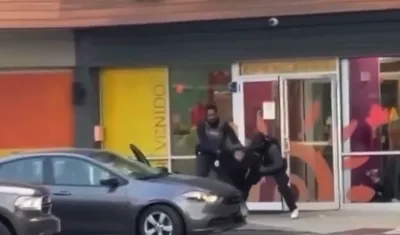 Momento de la detención.