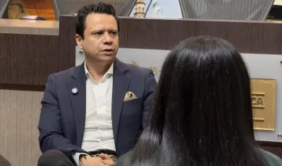 Diego González, secretario general del Senado.