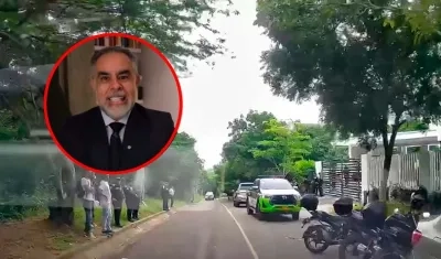 Allanamiento a casa de Armando Benedetti.