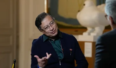 El Presidente Gustavo Petro.