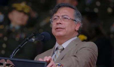 El Presidente Gustavo Petro.
