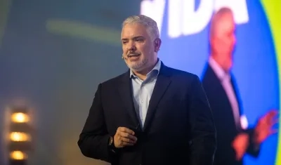 El expresidente Iván Duque.