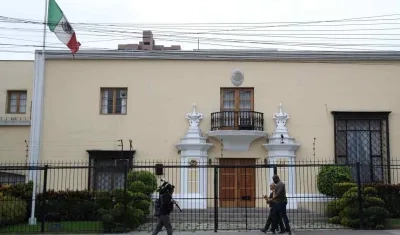 Embajada de México en Lima.