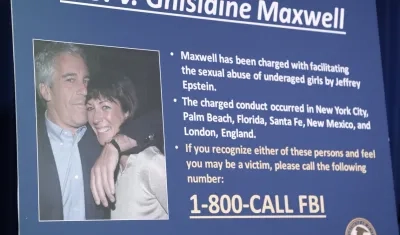 Jeffrey Epstein y Ghislaine Maxwell.