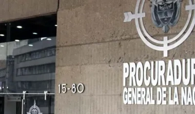 Fachada de la Procuraduría General.