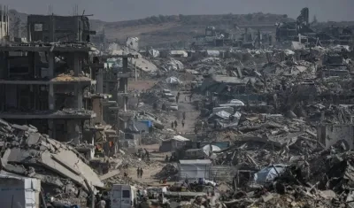 Desastres en Gaza por los ataques de Israel.