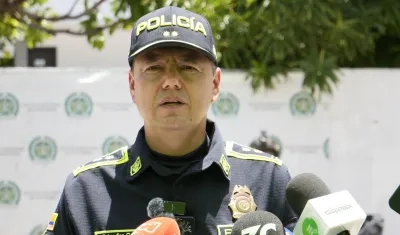 El brigadier general Edwin Urrego.