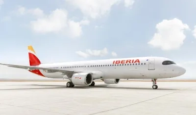 Aerolínea Iberia.