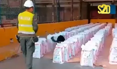 Incautación de droga.