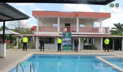 Uno de los inmuebles.