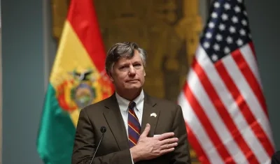 El subsecretario de Estado de Estados Unidos, Christopher Landau.