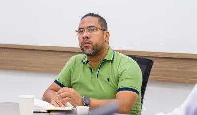 El rector de la Universidad del Atlántico, Leyton Barrios.