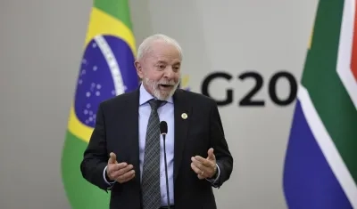 El presidente de Brasil, Luiz Inácio Lula da Silva.