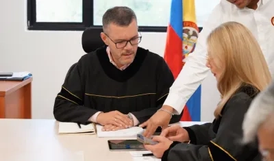 El magistrado Mauricio Rodríguez Tamayo, presidente de la CNDJ.