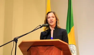 María Claudia Lacouture, presidenta Ejecutiva de AmCham.
