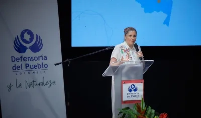 La Defensora del Pueblo, Iris Marín.