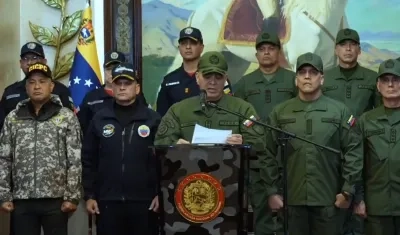 Vladimir Padrino López, ministro de Defensa de Venezuela.