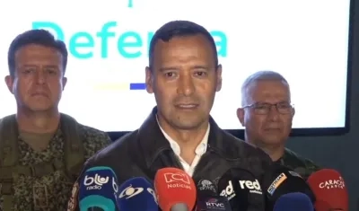 Ministro de Defensa, Pedro Arnulfo Sánchez.