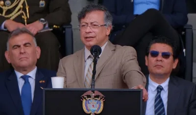 El Presidente Gustavo Petro.