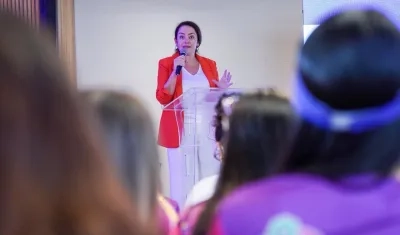 María Inés Salamanca, representante de ONU Mujeres. 