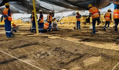 Las labores de recuperación de objetos.