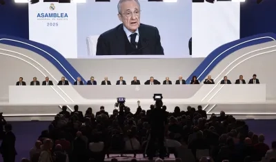 Florentino Pérez, presidente del Real Madrid.