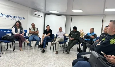 Imagen del Puesto de Mando Unificado.