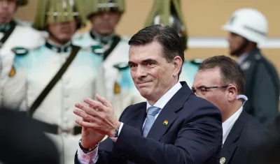 El político centrista Rodrigo Paz Pereira.