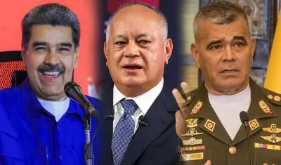Nicolás Maduro, Diosdado Cabello, Vladimir Padrino López