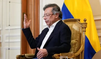 El Presidente de la República, Gustavo Petro.