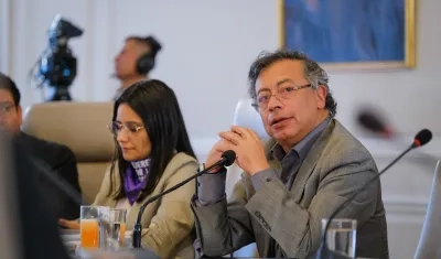 El Presidente de la República, Gustavo Petro.