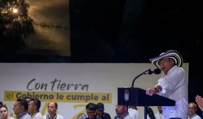 El Presidente de la República, Gustavo Petro.