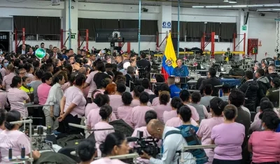 El Presidente de la República, Gustavo Petro.