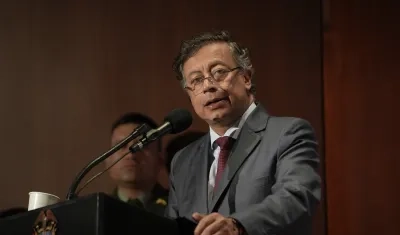 El Presidente de la República, Gustavo Petro.