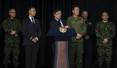 El Presidente Gustavo Petro.