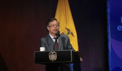 El Presidente Gustavo Petro.