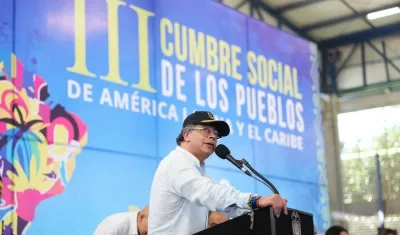 El Presidente de la República, Gustavo Petro.