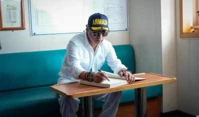 Gustavo Petro, presidente de la República. 