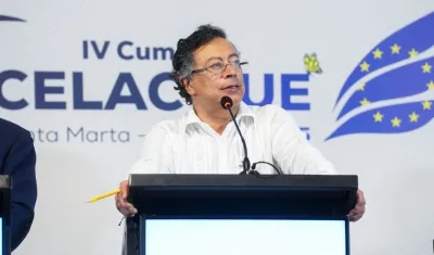 El Presidente Gustavo Petro.
