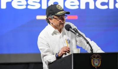 El Presidente de la República, Gustavo Petro.