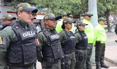 La Policía también ha realizado operativos para contribuir a la mejora de las estadísticas de seguridad. 